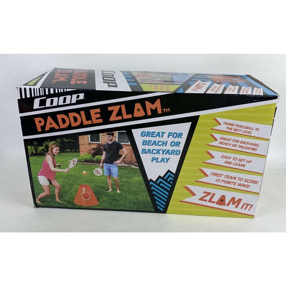 COOP Other - Coop Paddle Zloom Pickleball Game Outdoor Summer Fun Yard Family Game New